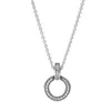 Me Series Chain Necklace 100% 925 Sterling Silver Lämplig passform Pendant DIY Ladies Exquisite Gift227K1119039