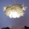 Hanglampen Noordelijke papieren bloemlamp creatief huis handgemaakt diy hangende slaapkamer restaurant glans indoor verlichting armatuur e27Pendant