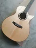 GA barrel 41 inch solid spruce top acoustic guitar