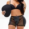 Butt Lifter Hip Enhancer Pads Unterwäsche Shapewear Gepolsterte Steuer Höschen Body Shaper Booty Fake Pad Briefs Boyshorts Push Up Hüfte Y220411