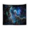 Hippie Planet Trippy Tapisserie Esthétique Paysage Décoration Murale Chambre Galaxie Nébuleuse Art Tapisserie Tenture Bohème Rideaux J220804