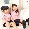 Set di abbigliamento Bambini Adulti Estate Scuola materna Uniforme di classe Uniformi scolastiche primarie Abbigliamento sportivo in cotone Laurea Po FamilyClothing