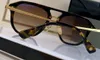 Pilot Sunglasses Geometric Black Gold 416 Men Sun Shades Driving Glasses with Box9313507