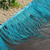 15-20cm 6m Devekuşu Tüy Döşeme Kumaş Kemer Çanta Diy Tüy Şerit Saçak Gelinlik Dekorasyonu 0614