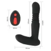 Ikoky teleskopisk dildo fjärrkontroll trådlös prostata massager vuxen leksak sexig leksak för män värme stav anal vibratorer 6 hastighet