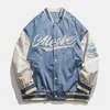 Men's Jackets Men's Spring Autumn Bomber Men And Women Harajuku Style Loose Trend Baseball Uniform Letter Embroidery Simple