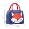Storage Bags Portable Cartoon Animal Lunch Bag Tote Thermal Food Student Kids Oxford Aluminum Foil Box Picnic Insulated Cooler Bag4304854