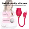 Orale seks Clitoris zuigen vibrator 10 standen Zuigen Likken Kut Sucker Tepelstimulator Rose Speelgoed voor Dames Liefde Ei Dildo Clit 5802772