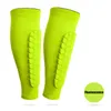 1PC Honeycomb Shields Soccer Guard Fútbol Legging Shin Pads Pierna Mangas Adulto Soporte Equipo de protección Canilleras 220616