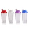 Proteína portátil Sport Shaker Bottle Milkshake Proteína em pó de mistura à prova de vazamento Shake copo com bolas de shaker bpa drinques de fitness grátis b0701