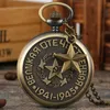 Pocket Watches URSS Badges soviéticos Fale Hammer Style Watch CCCP Russia emblema LOGO COMUNISTO CABELO DE RELÓGIO CONFORMADO COM ACESSORITO DE STAR THUN2