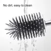 TPR Silicone Head Toilet Brush Nordic Wall-Mounted Or Floor-Standing Holder Cleaning Bathroom Accessories 220511