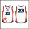 Basketball-Trikots Herren Damen Jugend 2022 Outdoor-Sportbekleidung WEISS BB88