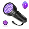 Violet LED PET 51 UV -lysdioder Urin och fackla ljus ficklampa Blacklight Dog för detektor Ultra Lamp -fläckar 395Nm Bed Bug Lights RJKVE