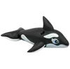 Outdoor inflatable shark mattress swimming pool pvc floating toys water playing floats tubes large sharks bouncer children water park toy