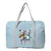 Duffel Bags Travel Bag Foldable Women Duffle Large Capacity Luggage Tote Cartoon Pattern Comfortable Portable OrganizerDuffel