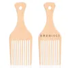 Beech combe beard combs Hair Brushes can customize logo