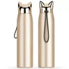 Dubbele Muur Thermos Rvs Water Flessen Vacuümflessen Cups Leuke Kat Fox Oor Thermische Koffie Melk Travel Water Fles Mok Cup 320ml