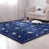 Carpets Thick 3CM Coral Fleece Velvet Mat Bedroom Carpet Baby Play Living Room Bed Rug Large Size Kid MatCarpets