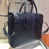 10A L Bag Totes 5AAA Designers Mens Saffiano valigetta borse PM Cartella in vera pelle Classica Vintage Borse da lavoro Causal Tote Cross