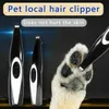 Pet Nail Hair Trimmer Grinder Cat Dog Grooming Tool Electrical Shearing Cutter USB Rechargeable Dog Haircut Paw Shaver Clipper 220423