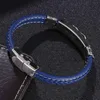 Braccialetti con ciondoli Moda Gioielli casual Uomo Braccialetti in pelle Infinity Fibbia in acciaio inossidabile Cinturino maschile Regalo di compleanno SP1039 Kent22