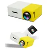 YG300 Pro LED Mini Projecteur 480x272 Pixels prend en charge 1080p compatible HDMI compatible USB Portable Média Video Player253N