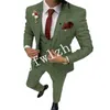 Tuxedos de mariage TR treillis Hommes Costumes Garçons D'honneur Peak Revers Groom Tuxedos Mariage / Bal Homme Blazer Veste Pantalon Gilet Cravate W1019