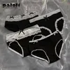 4pcs/Japanese Sexy Lace Bowknot Panties Girl Fashion Lingerie Tempting Briefs Women's Underpant Low Waist Intimates Underwear 220512