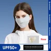 Masque de Protection solaire en soie glacée pour cheveux féminins, cyclisme d'été, respirant, Anti-ultraviolet, Type d'oreille suspendue, masque de Protection des yeux pour hommes