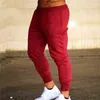 Fitness kas gri koşu pantolon katı koşu pantolon erkek spor kalem pantolon erkek pamuk yumuşak vücut geliştirme joggers spor salonu pantolon 220509