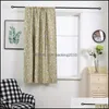 Curtain Wholesale 80X140Cm Blackout Curtains Window Treatment Blinds Fini Dhmos