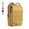 1000D Tactique Molle Poche En Plein Air Hommes EDC Outil Sac Militaire Taille Gilet Pack Bourse Mobile Téléphone Cas Chasse Compact 220512