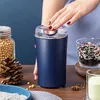 Molinillo de café eléctrico Molino de especias de precisión Mini trituradora portátil para alimentos secos Especias Hierbas Nueces Granos Herramientas de cocina Hogar Goo287w