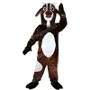 Disfraz de mascota de cabra de Halloween, personaje temático de Anime de dibujos animados, tamaño adulto, traje de publicidad al aire libre de Navidad