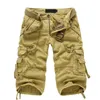 militaire shorts broek