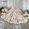 Sweet Lolita Style Princess Mini Skirts Japanse meisjes kanten ruches boog zwart jk rok vrouwen gotische bloemenprint feest rokken 220523