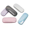 Compression PU Leather Myopia Glasses Case Bullet Buckle Box Optical Iron Student Simple Sunglasses Storage 220812