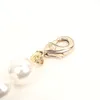 2022 여성용 웨딩 주얼리 선물을위한 다이아몬드와 자연 쉘 구슬이있는 최고 품질의 참석 초커 펜던트 목걸이 박스 스탬프 PS4331