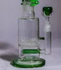 Vintage Gra Premium Glass Bong Water Pipe BUilding A New FREEZABLE Glycerin coil Quality Smoking Burner With Bowl can put customer logo by DHL UPS