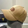 2022 Nowe marki Designer Czapka z baseballem Unisex Mens Capsed Caps Wysokiej jakości Damska Wiadro Hat Shade Travel Cycling