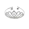 Bruids tiara's kronen hoofddeksels met strass sieraden avond prom feest optocht kristal bruiloft accessoires2692212