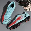 Kid Quality Soccer Shoes Mbappe Football Boots Futsal Chuteira Campo Cleats Мужчины.