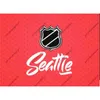 Хоккейная майка Сиэтла 2019, 32-я команда, вдохновленная двойным вышивкой имени и номера тотемов для мужчин, женщин, молодежи, Customiz8176458