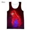 DIY PERSONALISERAD DESIGN TANK TOP FOMEMOMA ALLTID ANSLUT BILD ANIME 3D PRINT unisex Bodybuilding Vest Anpassad 220707