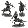 Dekoracje wnętrz metalowe średniowieczne rycerza armii Centaur Contaur Cavalry Figurines Miniatures Miedziowe męskie prezenty