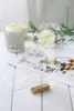 Party-Dekoration, Hochzeit, Tischnummer mit Ständer, klare Acryl-Zahlen, Plexiglas-Schild, geometrisch, modernes Dekor