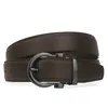 Ceinture en cuir de haute qualité mode boucle classique ceintures pour hommes et femmes 100-125 cm en option