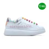 Sapatos casuais de plataforma de couro de bezerro masculinos femininos designer de tênis branco preto choque rosa trabalhador azul cinza veludo ouro claro prata lantejoulas tênis masculinos luxuosos