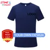 Design Summer T Shirts Men s Basic T Shirts Short Sleeve Classic Tees Female Casual Tops Pure Color High Quality Customization 220722